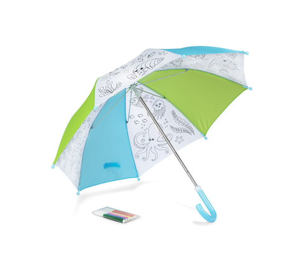 parasol do kolorowania dla dzieci