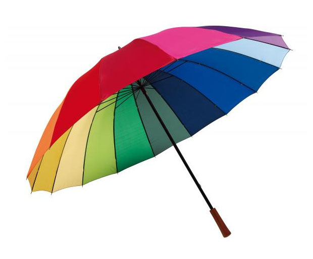 parasol reklamowy 16 paneli wielokolorowy