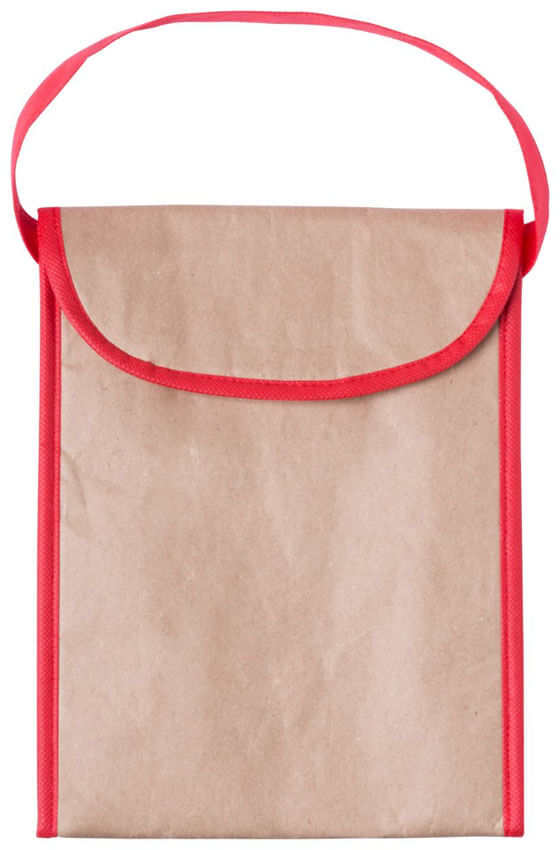 termiczna torba reklamowa kolor czerwony